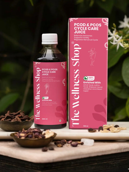 Natural PCOS & PCOD Cycle Care Juice — Hormonal Balance & Cycle Regulation Juice