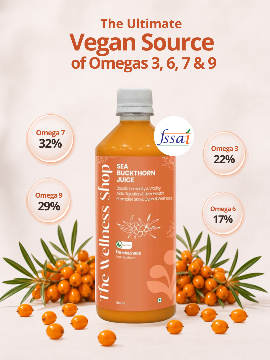 Sea Buckthorn Juice - 500ml